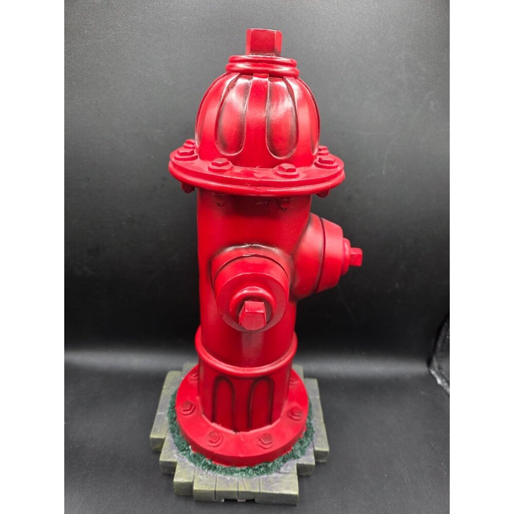 Dog Fire Hydrant Garden Statue 14" redfire hydrant for firefighter dogs open box - Picture 4 of 10
